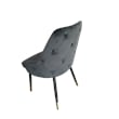 Set of 2 Button Tufted Upholstered Dining Chairs