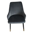 Set of 2 Button Tufted Upholstered Dining Chairs
