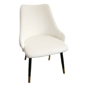 Set of 2 Button Tufted Upholstered Dining Chairs