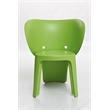 Elephant Polypropylene Kids Chair Set of 4 Green