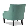 Lexicon Charisma Upholstered Accent Chair in Teal