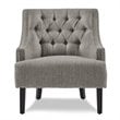 Lexicon Charisma Upholstered Accent Chair in Taupe