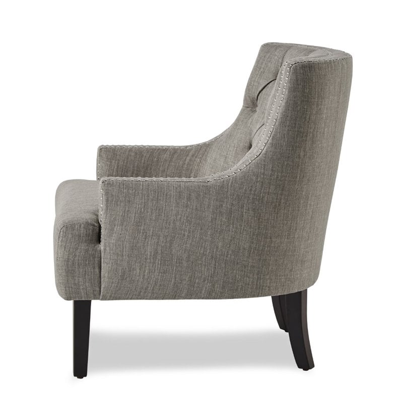 Lexicon Charisma Upholstered Accent Chair in Taupe