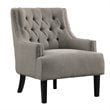 Lexicon Charisma Upholstered Accent Chair in Taupe