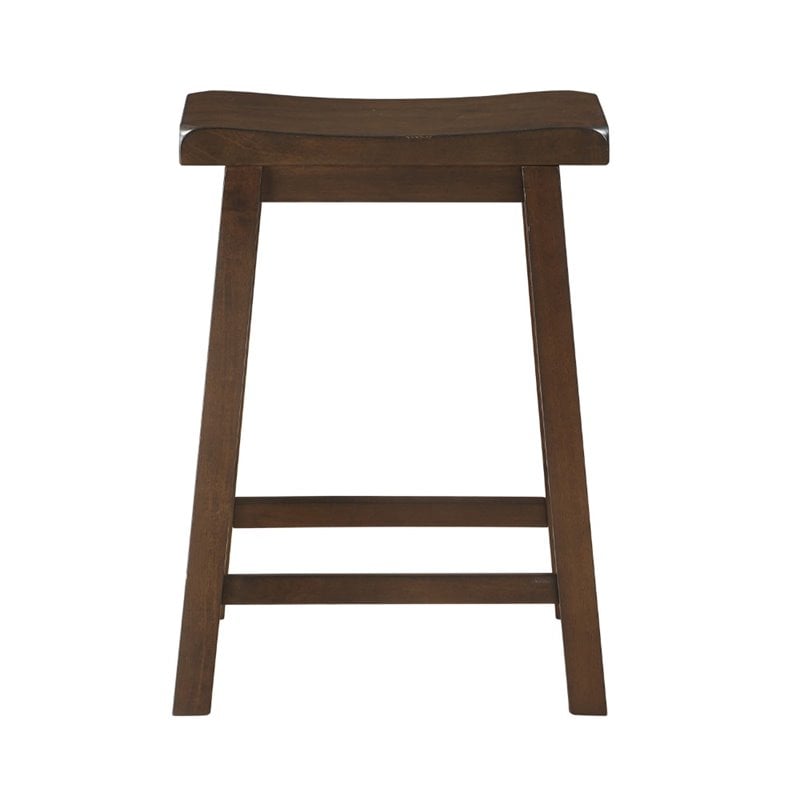 Lexicon Bracknell 3 Piece Wood Counter Height Dining Set in Brown Cherry