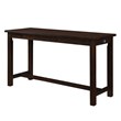 Lexicon Connected 4 Piece Wood Counter Height Dining Set in Espresso