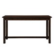Lexicon Connected 4 Piece Wood Counter Height Dining Set in Espresso
