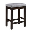 Lexicon Connected 4 Piece Wood Counter Height Dining Set in Espresso