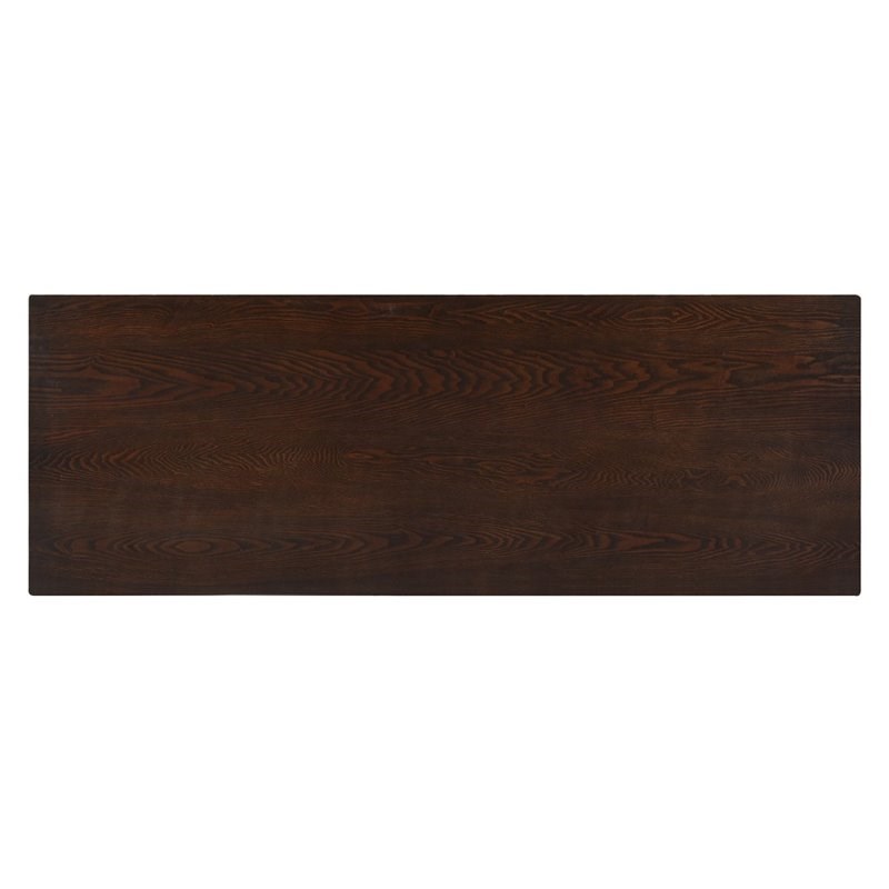 Lexicon Connected 4 Piece Wood Counter Height Dining Set in Espresso