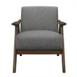 Lexicon Damala Upholstered Accent Chair in Gray