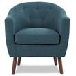 Lexicon Lucille Upholstered Accent Chair in Blue