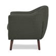 Lexicon Lucille Upholstered Accent Chair in Gray