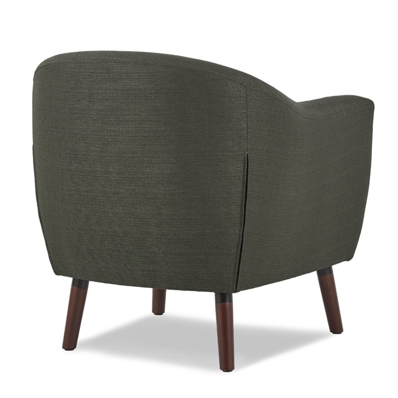 Lexicon Lucille Upholstered Accent Chair in Gray