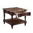 Lexicon Heath Court Wood End Table in Brown