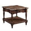 Lexicon Heath Court Wood End Table in Brown
