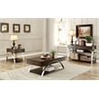 Lexicon Tioga Metal Lift Top Coffee Table in Espresso