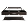 Lexicon Tioga Metal Lift Top Coffee Table in Espresso