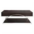 Lexicon Tioga Metal Lift Top Coffee Table in Espresso