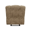 Lexicon Kaylene Chenille Recliner in Brown