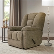 Lexicon Kaylene Chenille Recliner in Brown
