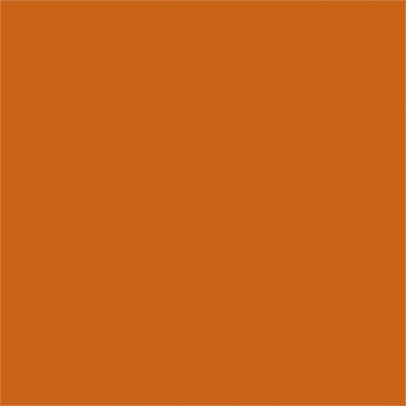 Lexicon Bethany Full Metal Platform Bed in Orange