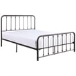 Lexicon Larkspur Eastern King Metal Platform Bed in Dark Bronze