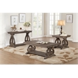 Lexicon Toulon Wood Coffee Table in Distressed Dark Oak