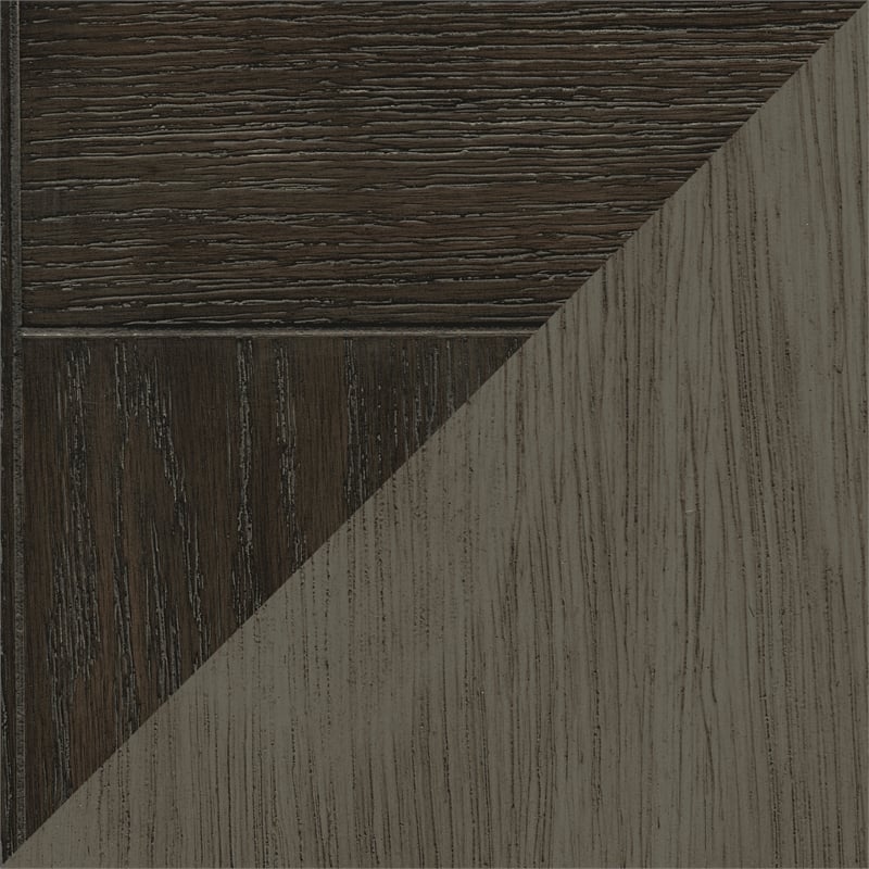Lexicon Granby Wood 2 Drawer Console Table in Antique Gray