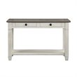 Lexicon Granby Wood 2 Drawer Console Table in Antique White