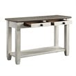 Lexicon Granby Wood 2 Drawer Console Table in Antique White