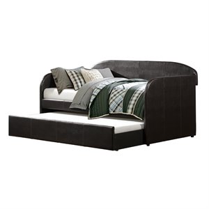 lexicon roland faux leather daybed