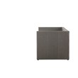 Lexicon Therese Upholstered Daybed with Trundle in Gray