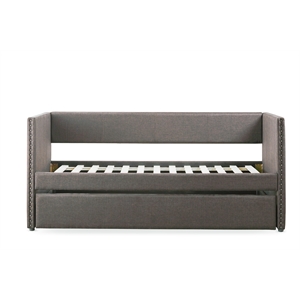 lexicon therese upholstered daybed with trundle