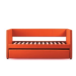 lexicon therese upholstered daybed with trundle