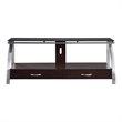 Lexicon Tioga Metal TV Stand in Espresso