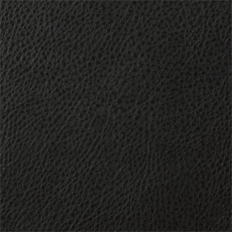 Lexicon Rubin Bonded Leather Loveseat in Black