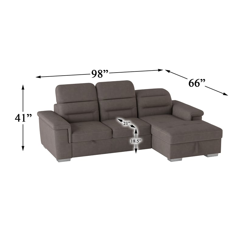 Taupe deals microfiber couch