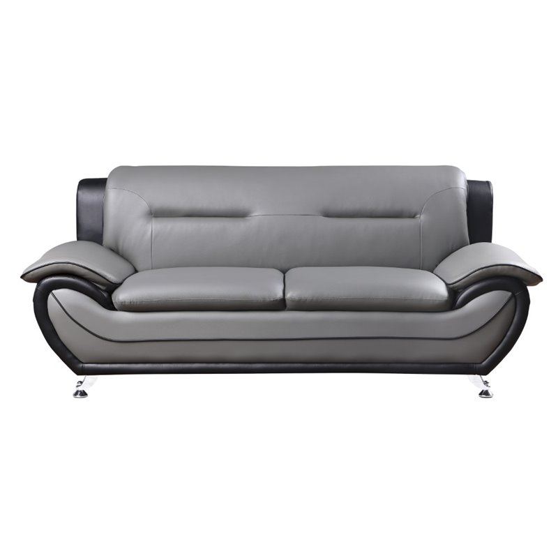 Lexicon Matteo Faux Leather Sofa In, What Is Faux Leather Sofa