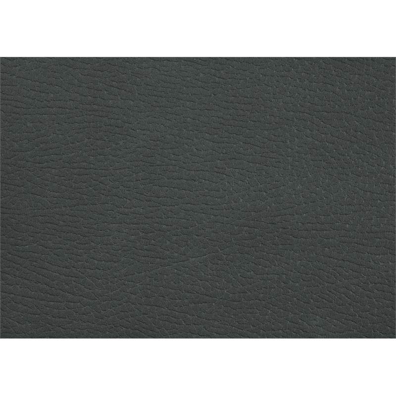 Lexicon Ferriday Microfiber Accent Chair with Pull Out Ottoman in Gray