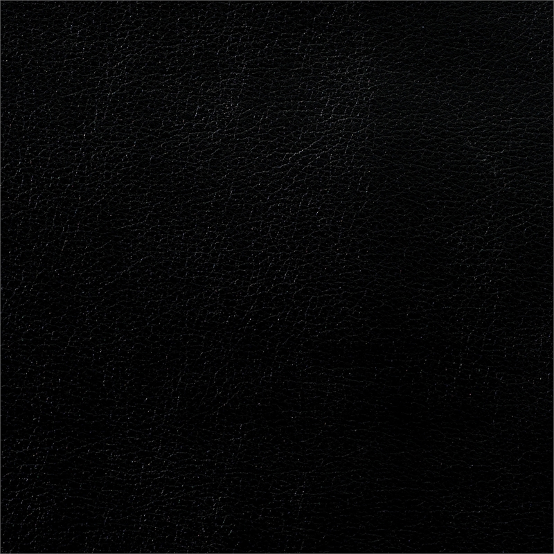 Lexicon Barrington Faux Leather Sectional Sofa in Black