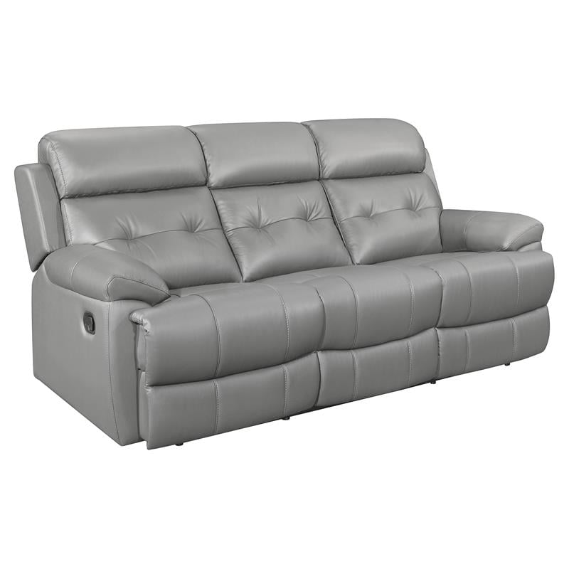 Lexicon Lambent Modern Leather Double, Modern Leather Recliner Sofa