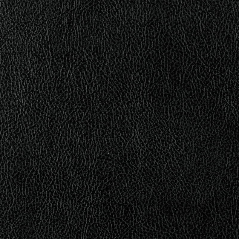 Lexicon Marille Traditional Faux Leather Glider Reclining Chair in Black