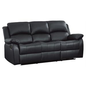 lexicon clarkdale double reclining sofa with drop down cup-holders