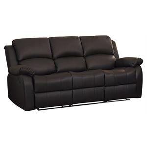 lexicon clarkdale double reclining sofa with drop down cup-holders