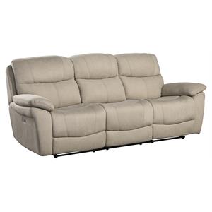 lexicon longvale power reclining double sofa with power headrests