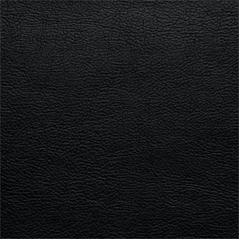 Lexicon Bastrop Faux Leather Gel Double Reclining Sofa in Black