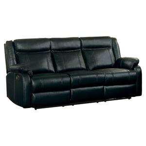 lexicon jude double reclining sofa with center drop-down cup holders