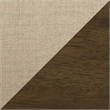 Lexicon Damala Mid-Century Solid Wood Frame Sofa in Light Brown