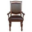 Lexicon Lordsburg Wood Dining Room Arm Chairs in Brown Cherry (Set of 2)