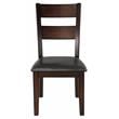 Lexicon Mantello Contemporary Wood Dining Room Side Chairs in Cherry (Set of 2)
